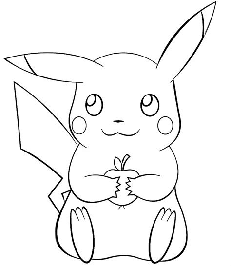 picachu para colorir|Pikachu para Colorir: +60 Desenhos Lindos para Imprimir!